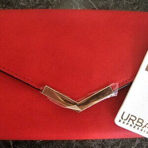 NWT Womens UrbanExpressions Red Crossbody Cellphone Purse Bag